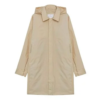 Утеплённый тренч унисекс SHU бежевый